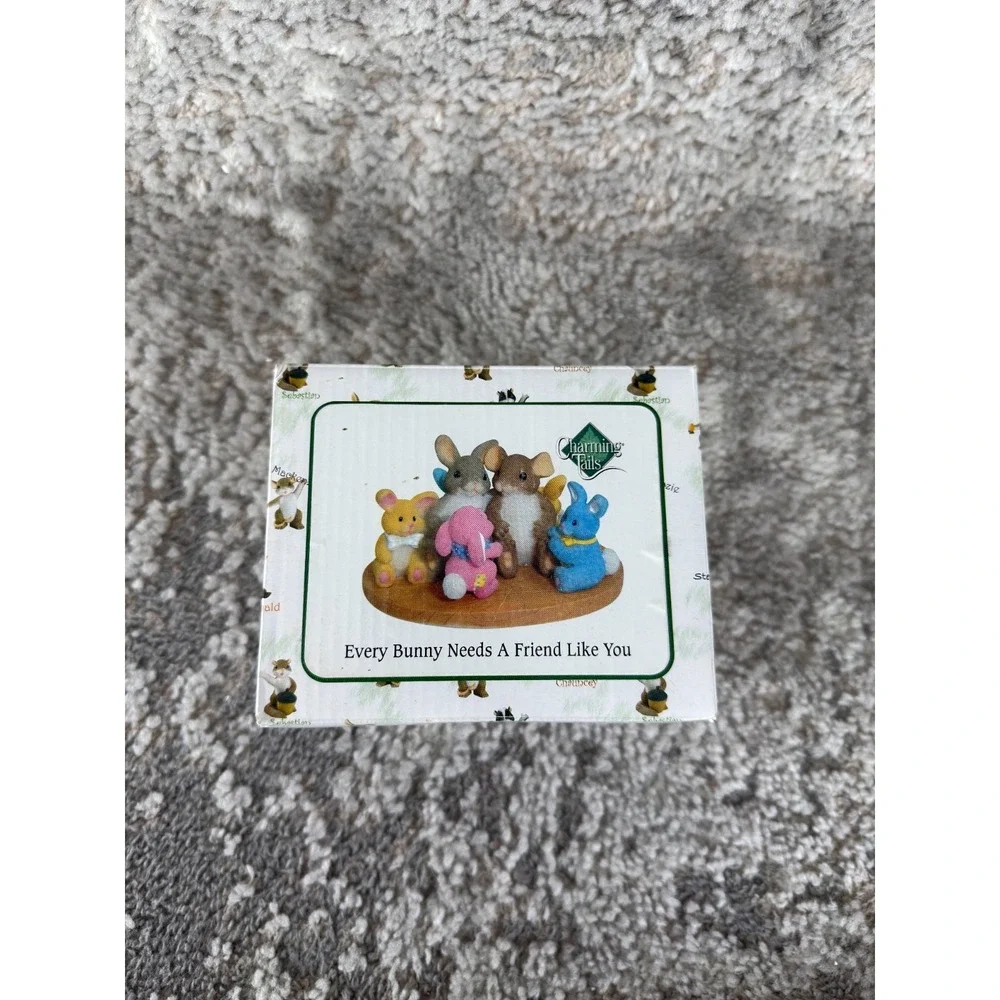 Fitz Floyd Charming Tails Every Bunny Needs A Friend Like You Figurine 88/147